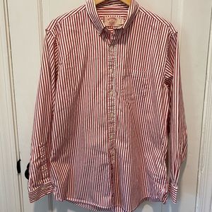Men’s Brooks Brothers cotton stripped button down
